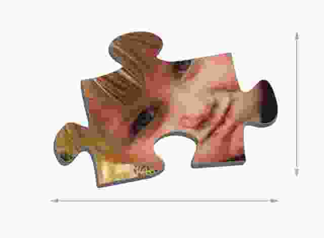 Tamaño de las piezas del puzzle