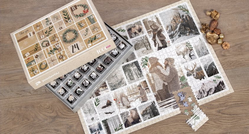Puzzle-Calendario de Adviento