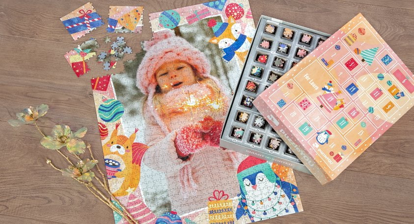 Puzzle-Calendario de Adviento