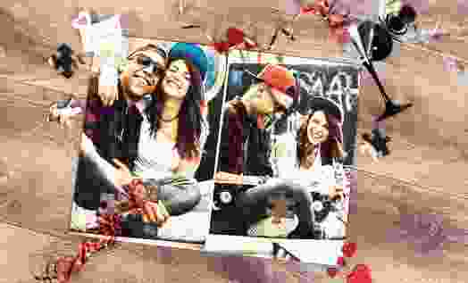 Fotopuzzle-Collage como declaración de amor
