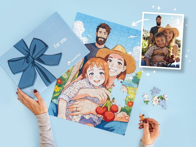 Puzzle personalizado AI Art