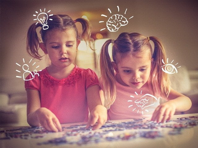 ¿Qué aprenden los niños haciendo puzzles?